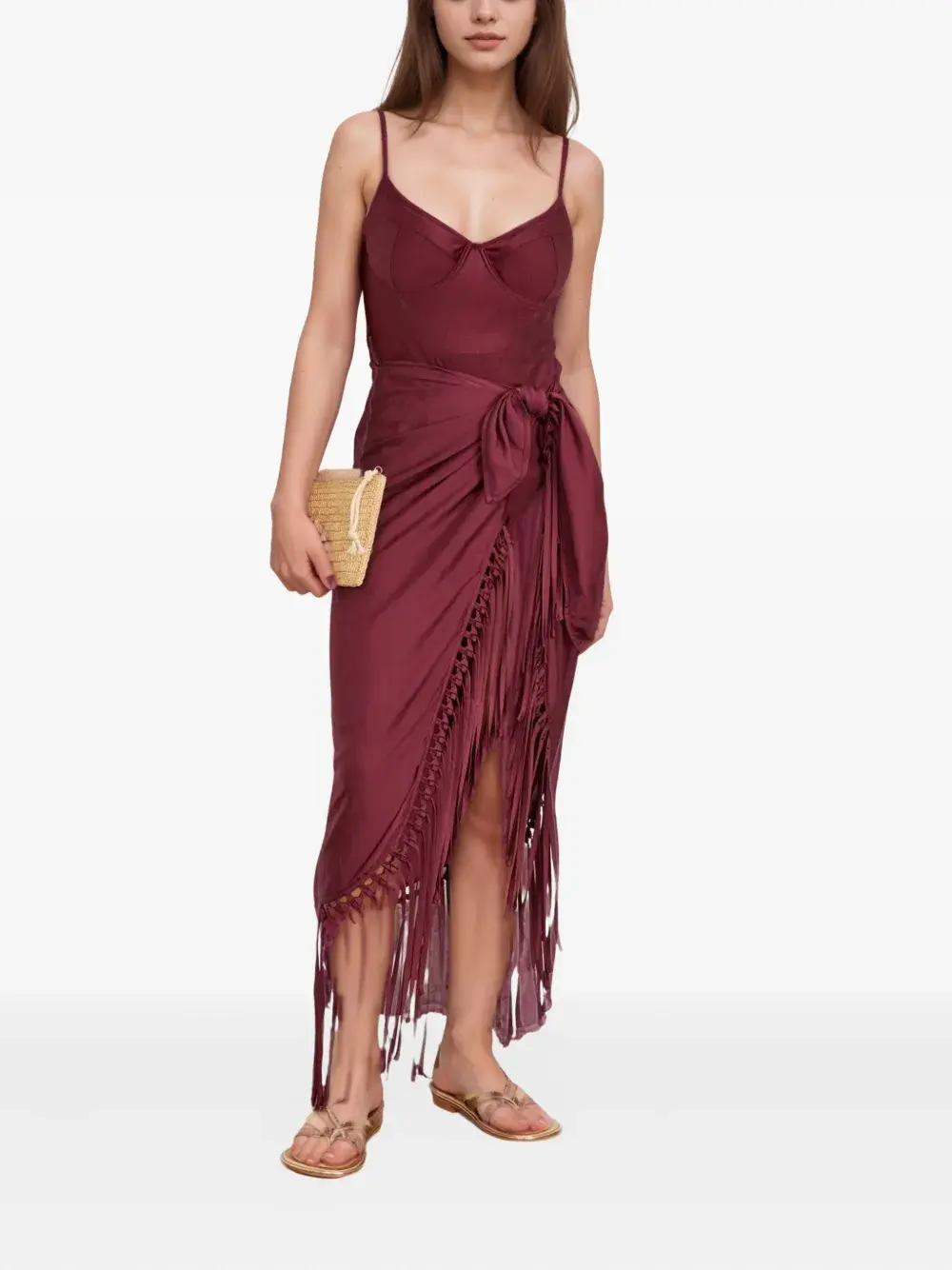 

Парео Elara Simkhai, красный