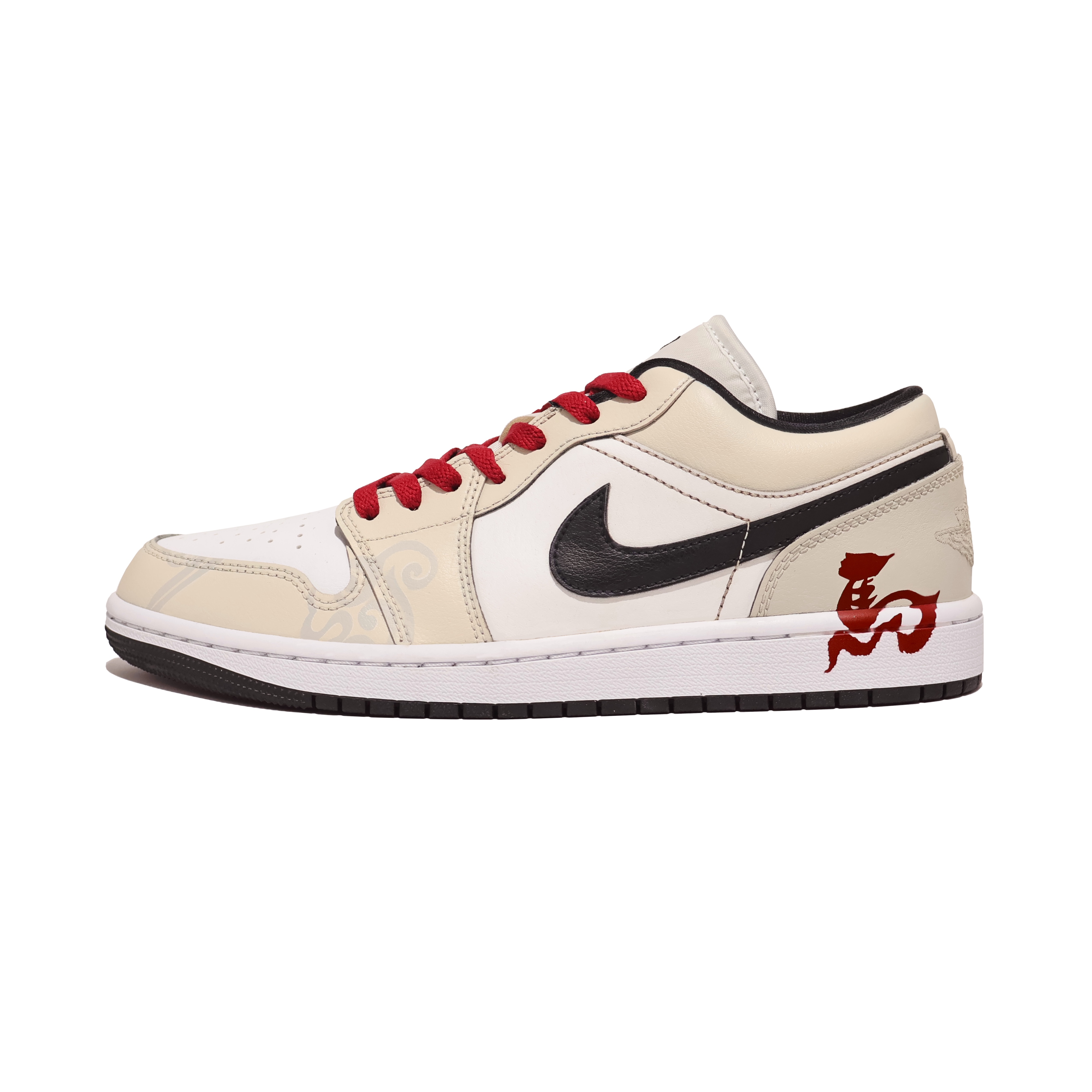 

Jordan Air 1 Abrasion Resistant низкие кроссовки Vintage баскетбольные мужские Ecru