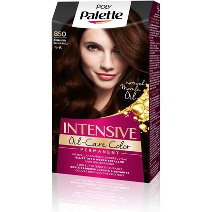 Краска для волос Poly Palette 850 Мокко Коричневый Henkel Beauty Care -He2 — фото 2