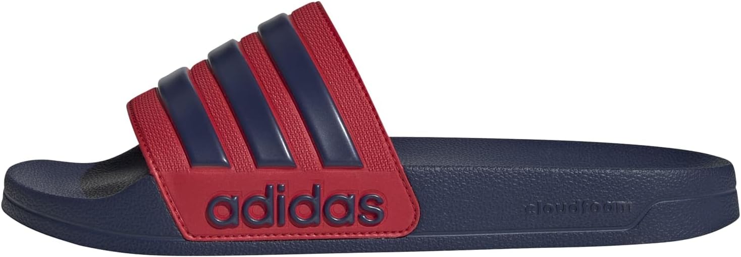 

Сланцы для душа adidas Adilette для взрослых унисекс, темно-синий/алый