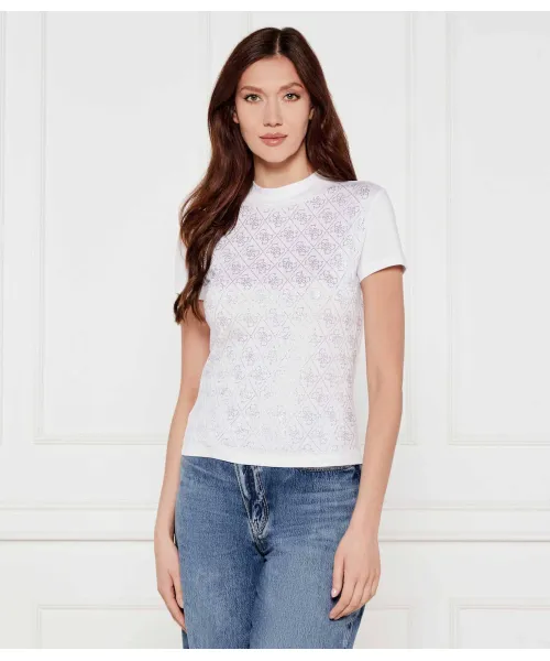 

Футболка Slim fit Guess Jeans, белый