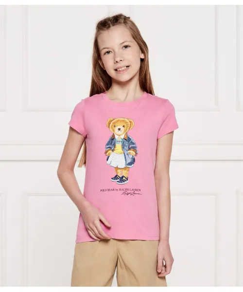 

Футболка Regular fit Polo Ralph Lauren, розовый