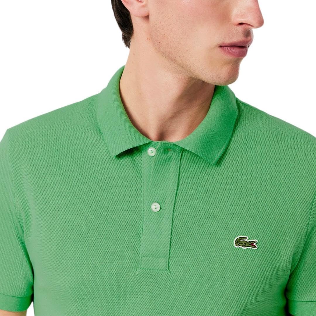 Lacoste мужская приталенная короткая рукав поло L12.12, Liamone Green — фото 2
