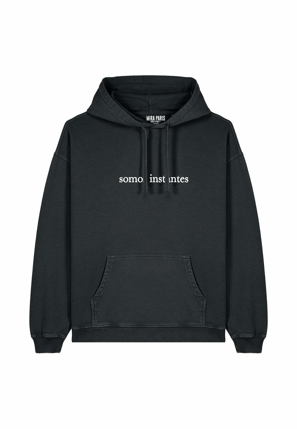 

Толстовка SOMOS INSTANTES EMBROIDERY UNISEX VINTAGE - Hoodie Mira Paris, цвет Black Denim