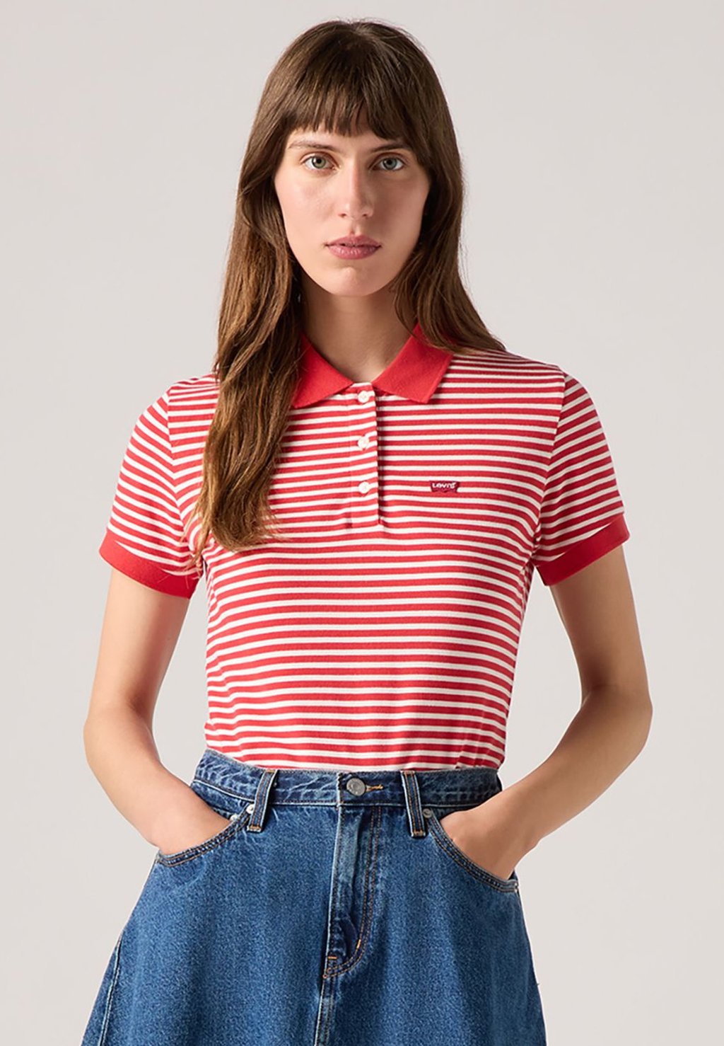 

Рубашка поло Levi's, красный