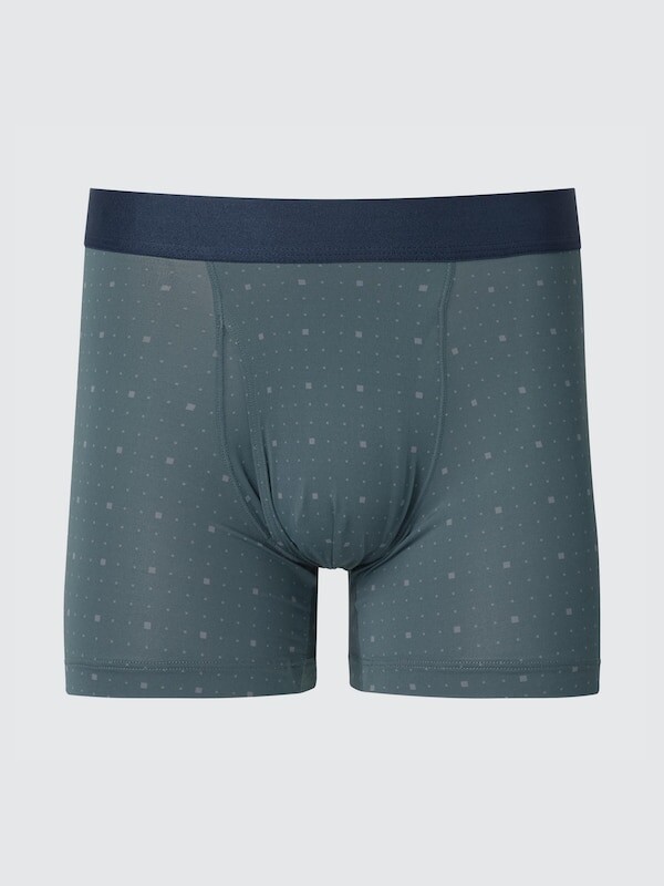 

Боксерские трусы с принтом airism Uniqlo, зеленый