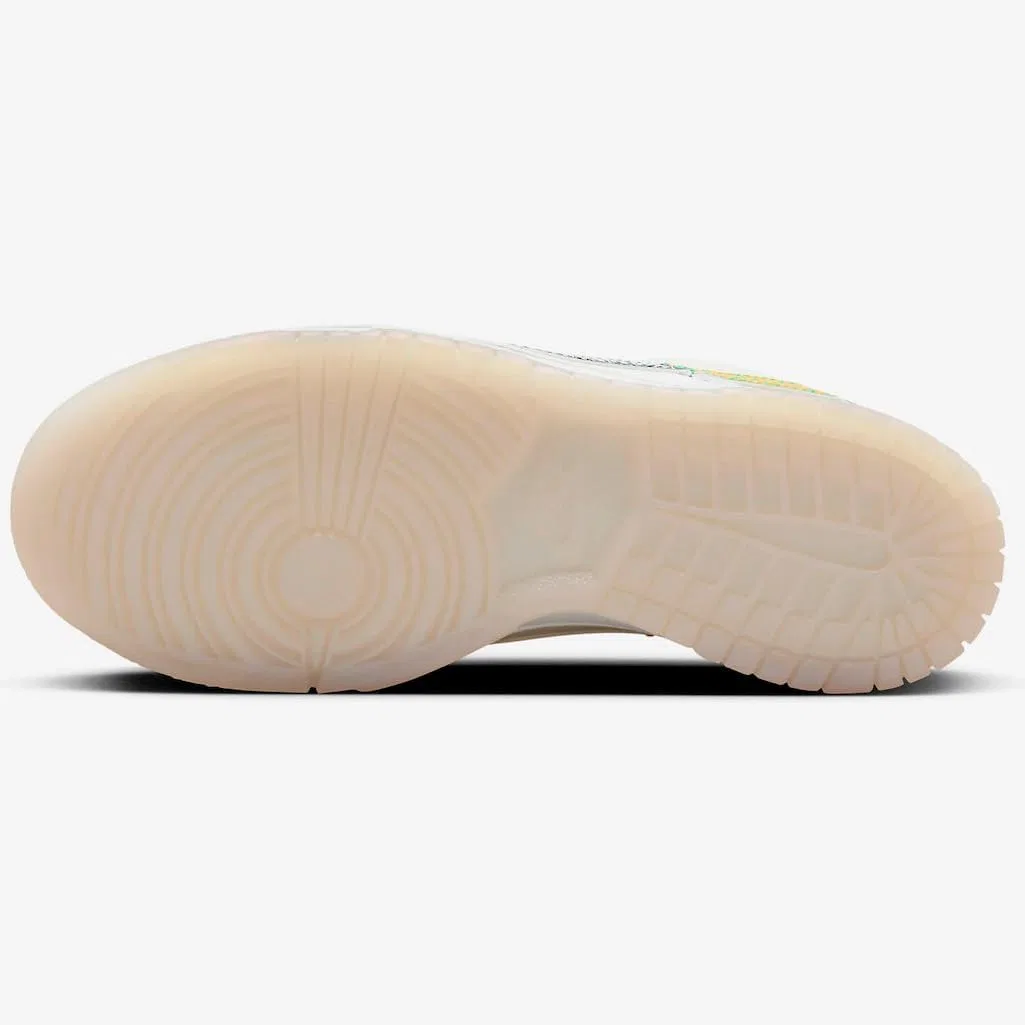 Детские кроссовки Nike Dunk Low, White/Diffused Blue — фото 4