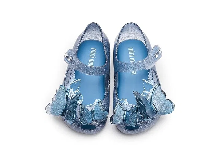 Сандалии детские Ultragirl Fly Iii Baby Mini Melissa, Glitter Blue — фото 3