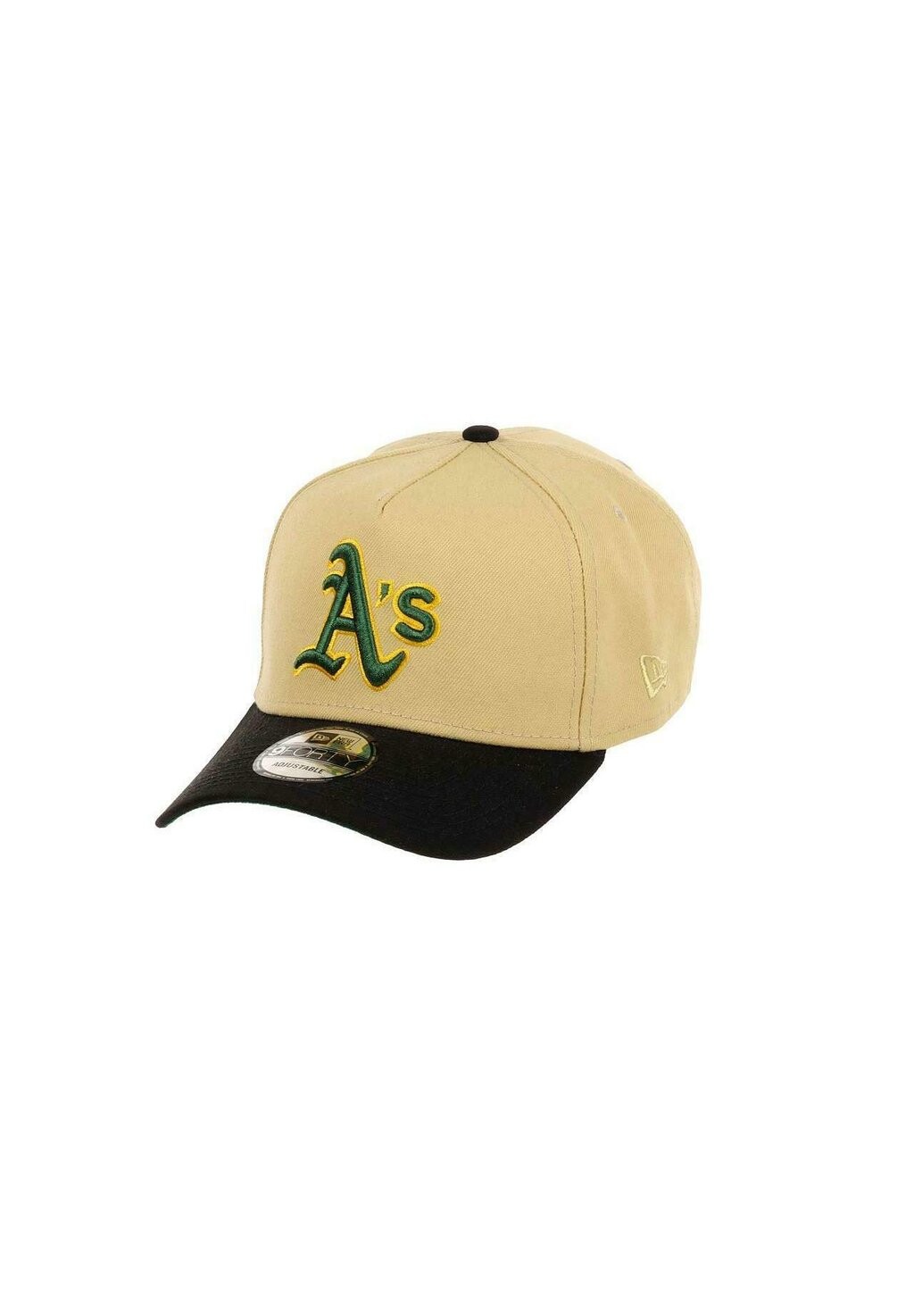 

Бейсболка OAKLAND ATHLETICS MLB WORLD SERIES 1989 SIDEPATCH VEGAS 9FORTY A-FRAME SNAPBACK New Era, цвет beige