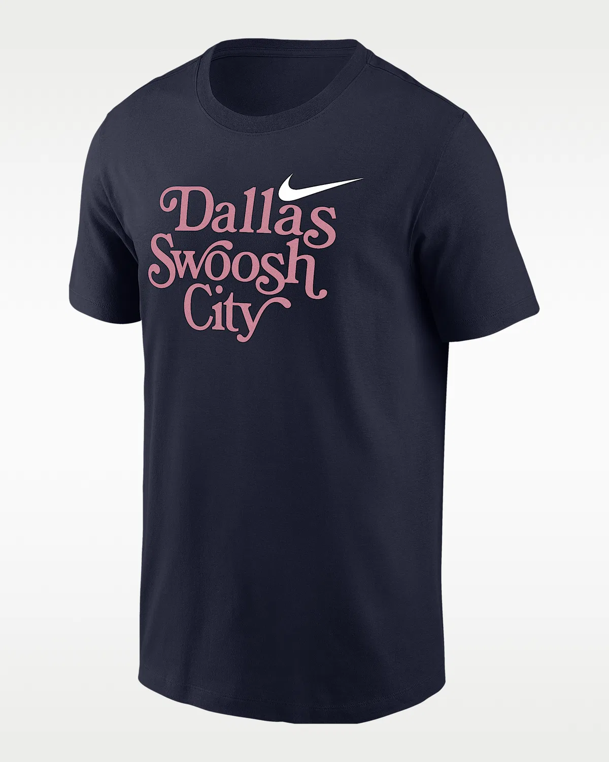 Мужская футболка Dallas с коротким рукавом Nike Swoosh Cities, College Navy