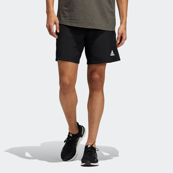 Шорты aerormotion casual breathable sports woven lacing shorts black Adidas, черный — фото 2