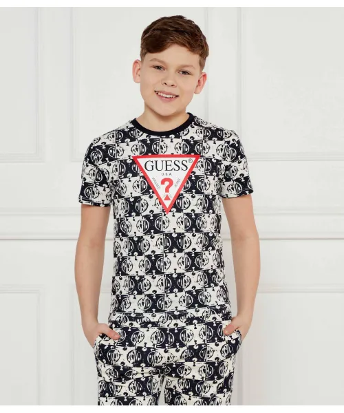 

Футболка Regular fit Guess, черный