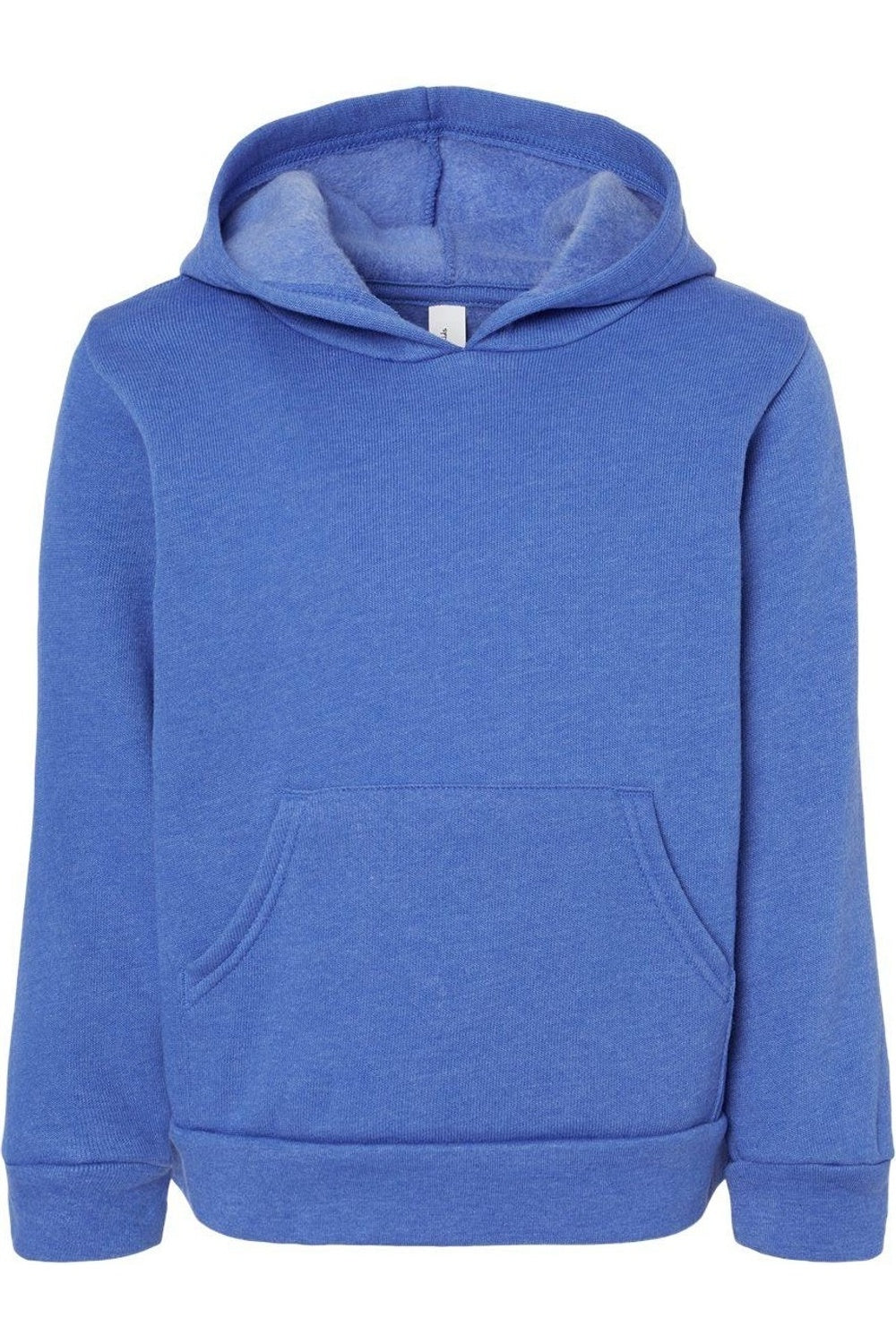 

BELLA + CANVAS Детская флисовая толстовка с капюшоном, Heather True Royal