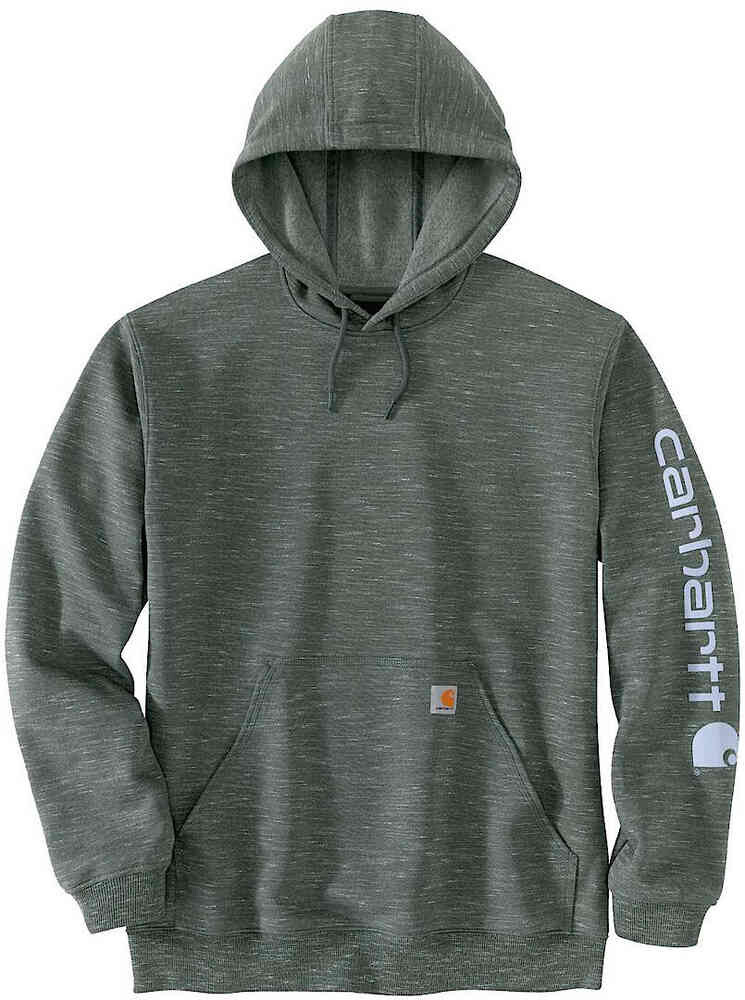 

Толстовка средней плотности с логотипом на рукавах Carhartt, серый/синий