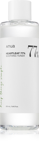 

Очищающий и успокаивающий тоник Anua Heartleaf 77% Soothing Toner, 250 ml