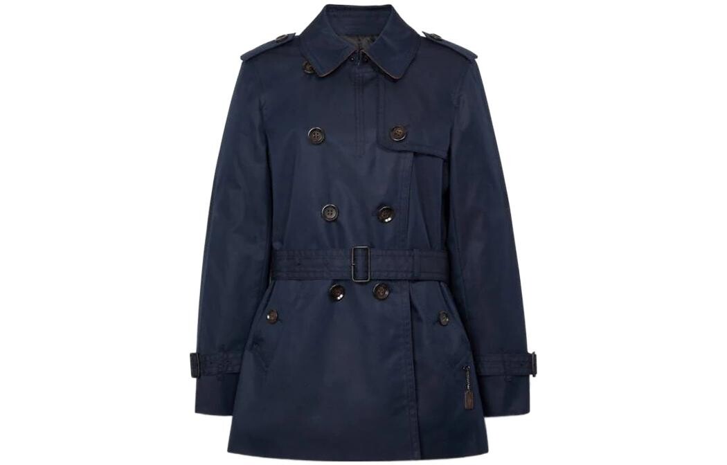 

Женский тренч COACH, цвет Navy, Синий, Женский тренч COACH, цвет Navy