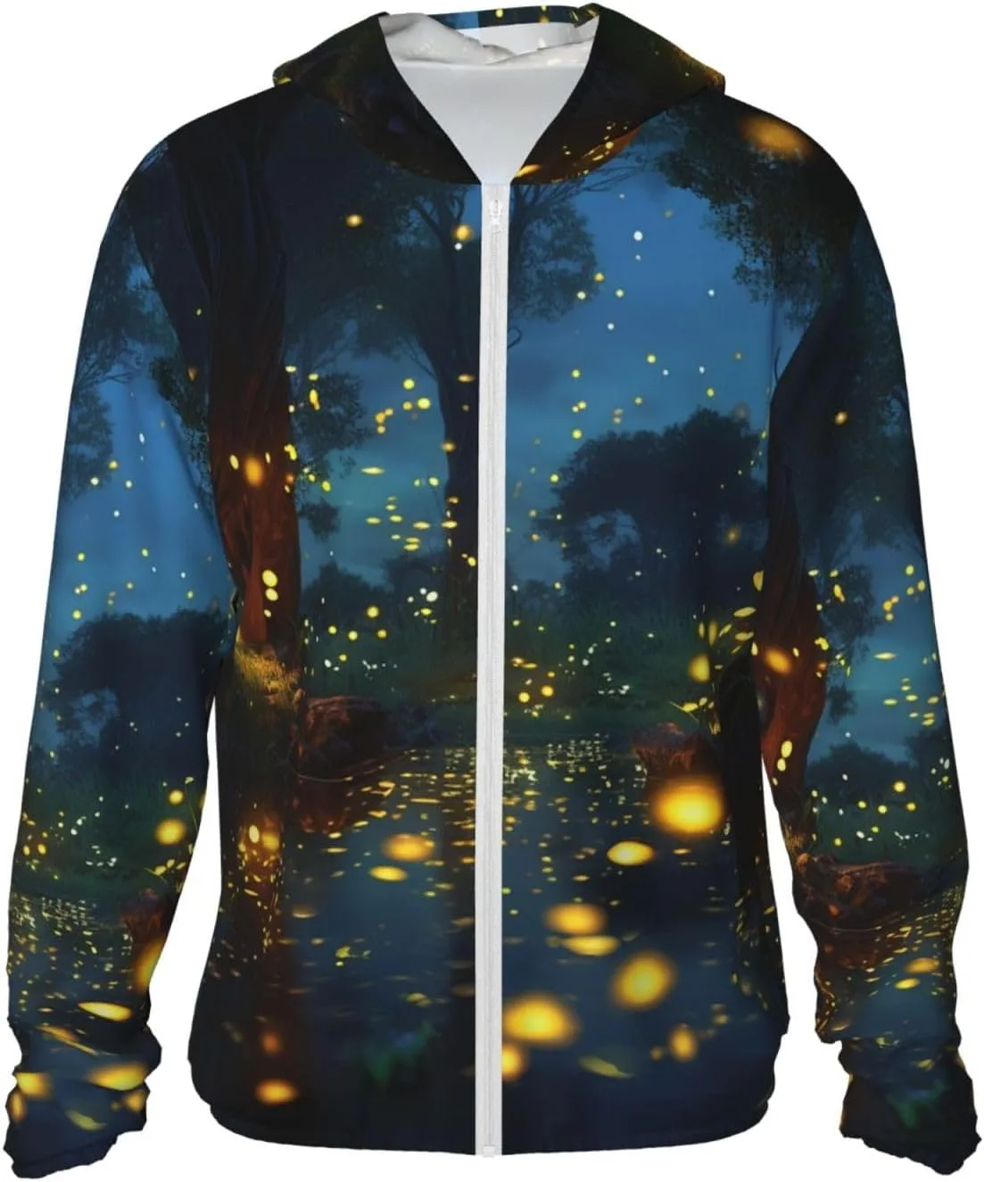 

UPF 50+ худи для защиты от солнца Fireflies, быстросохнущее HCBPWVQA