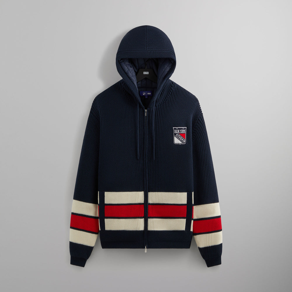 

Куртка Kith for the New York Rangers Sierra Knit Bomber, черный