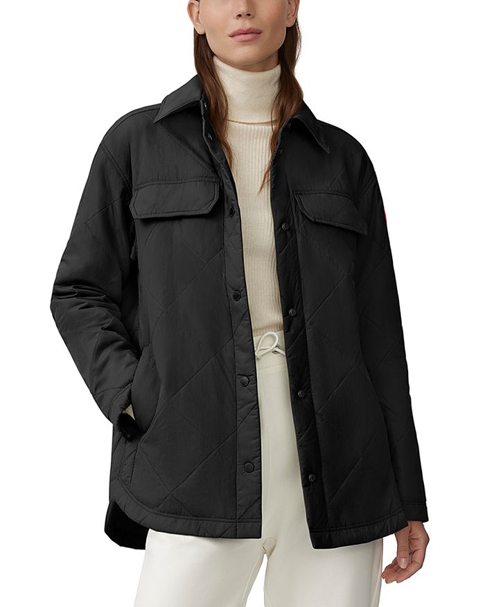

Стеганая куртка-рубашка Albany Canada Goose, черный
