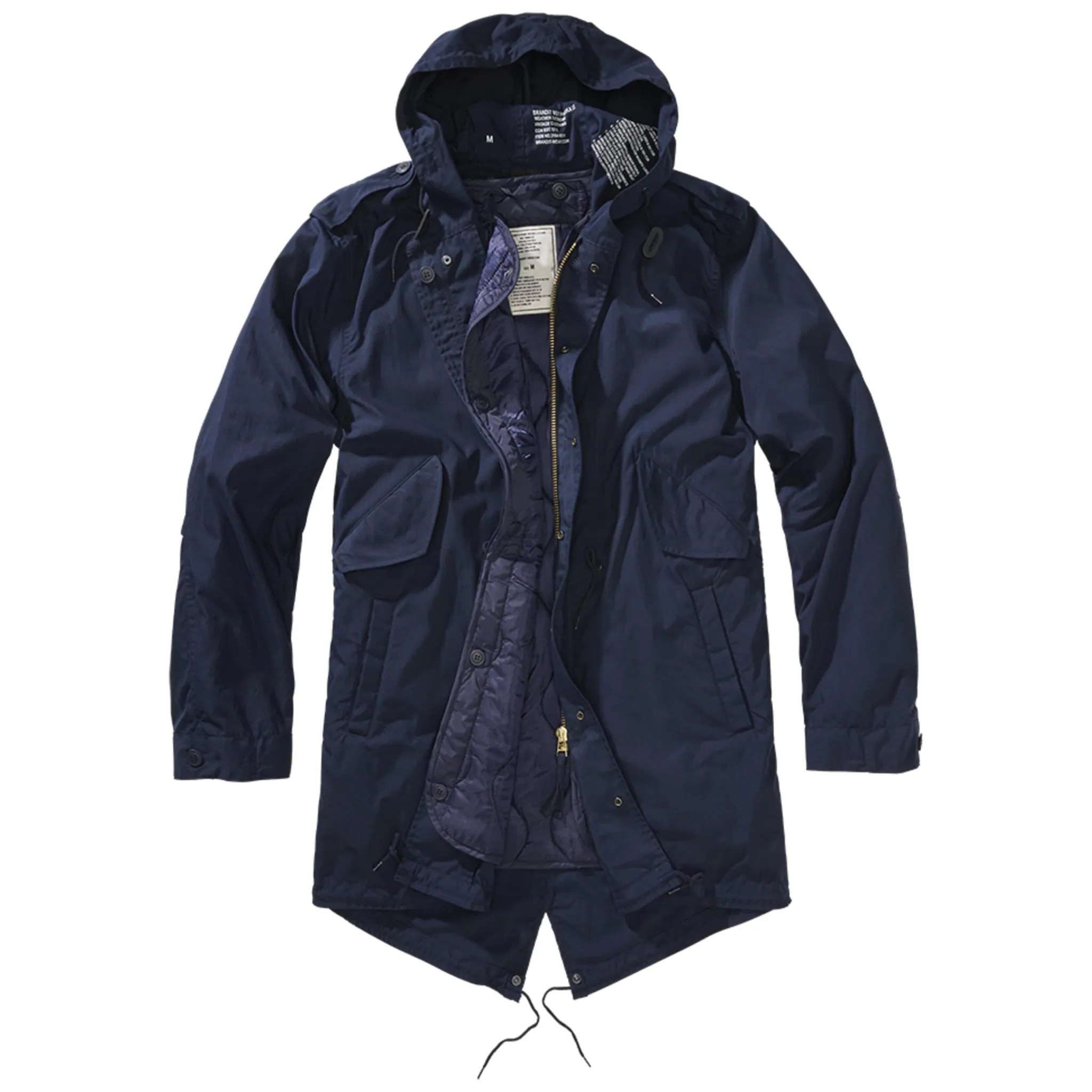 

Зимнее пальто Brandit " Brandit Men's M51 US Parka", цвет морской волны