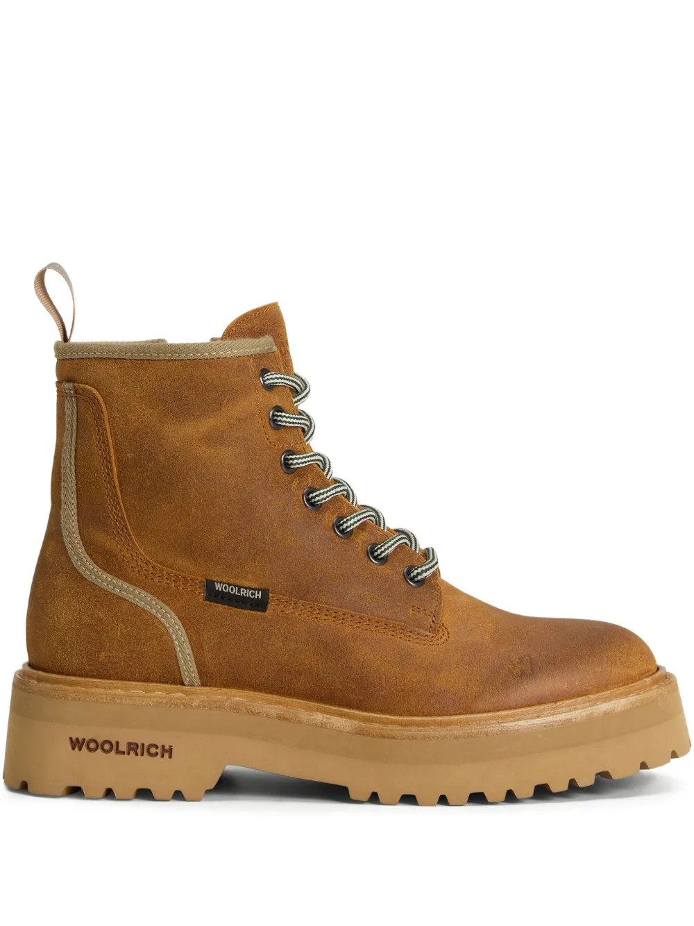 Ботинки на шнуровке WOOLRICH, коричневый