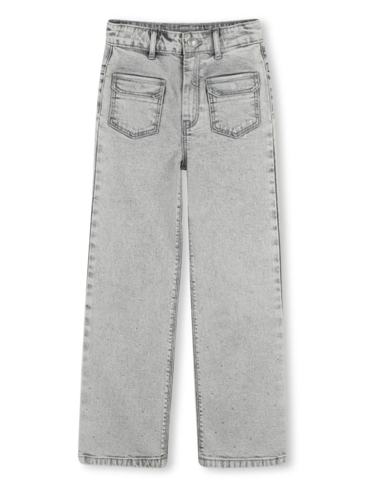 

Zadig & Voltaire Kids прямые джинсы, серый
