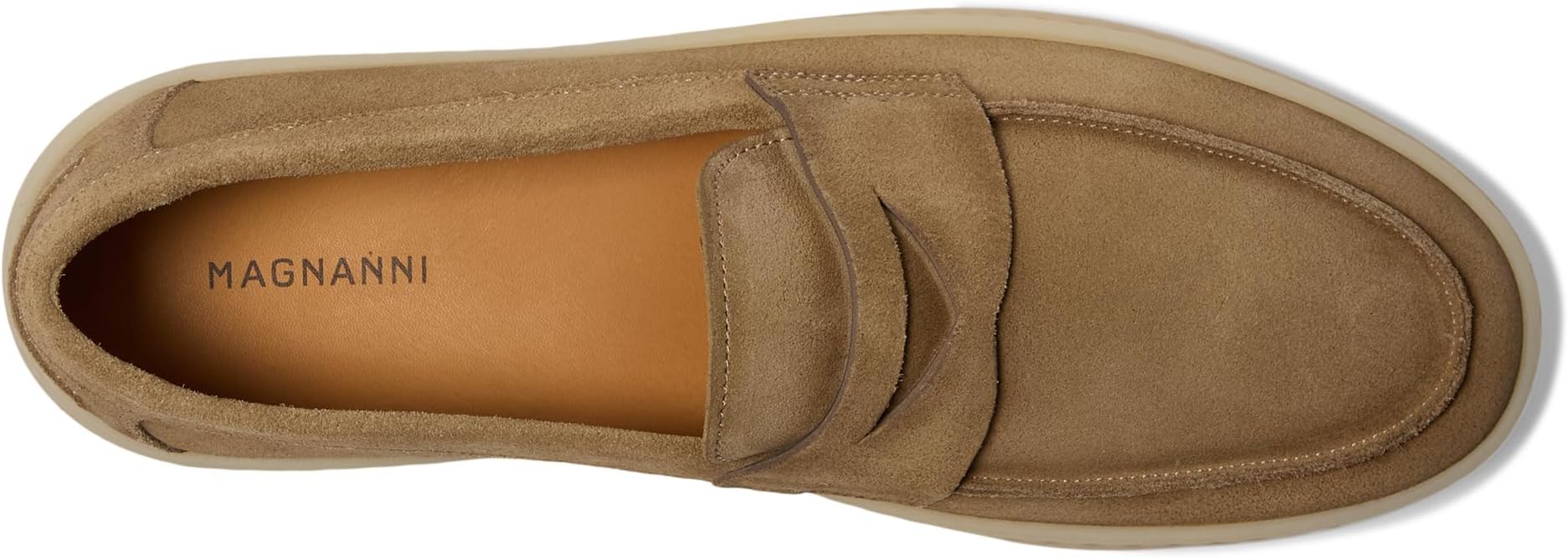Лоферы Magnanni Men's Lawford Flx, Taupe Suede — фото 2