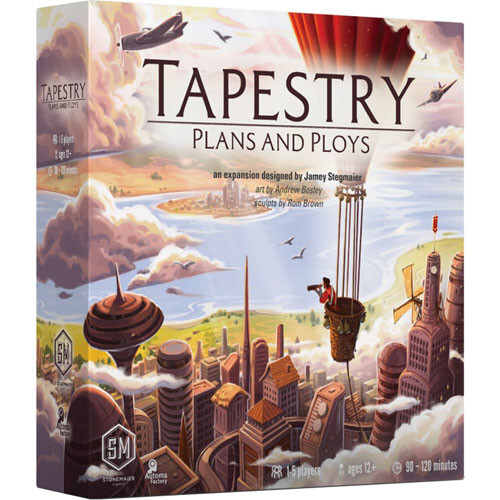

Настольная игра Stonemaier Games Tapestry: Plans & Ploys Expansion