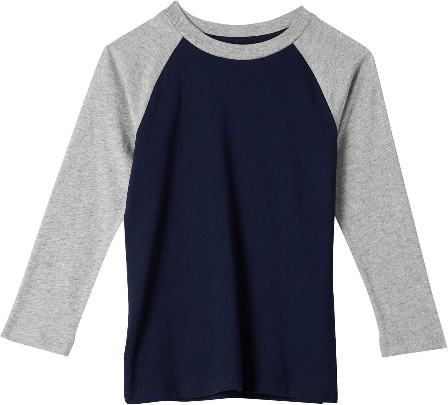 

Рубашка #4kids Essential Raglan Long Sleeve Shirt, цвет Navy/Heather Grey