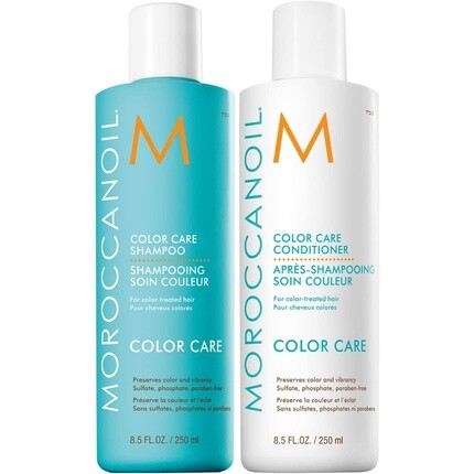 

Шампунь и кондиционер для ухода за цветом, Moroccanoil