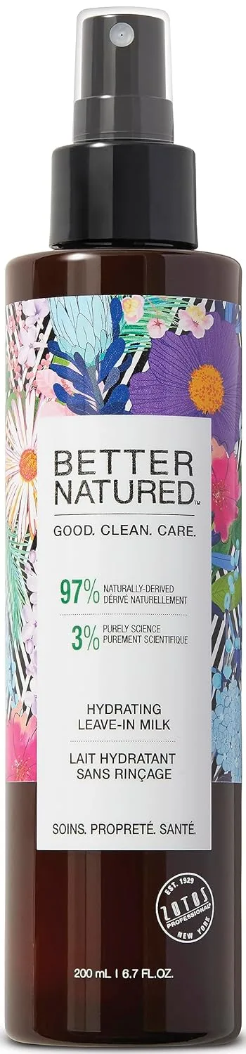 Увлажняющий несмываемый кондиционер-молочко Better Natured | Увлажняет, смягчает, облегчает расчесывание | Веганский продукт | Без парабенов