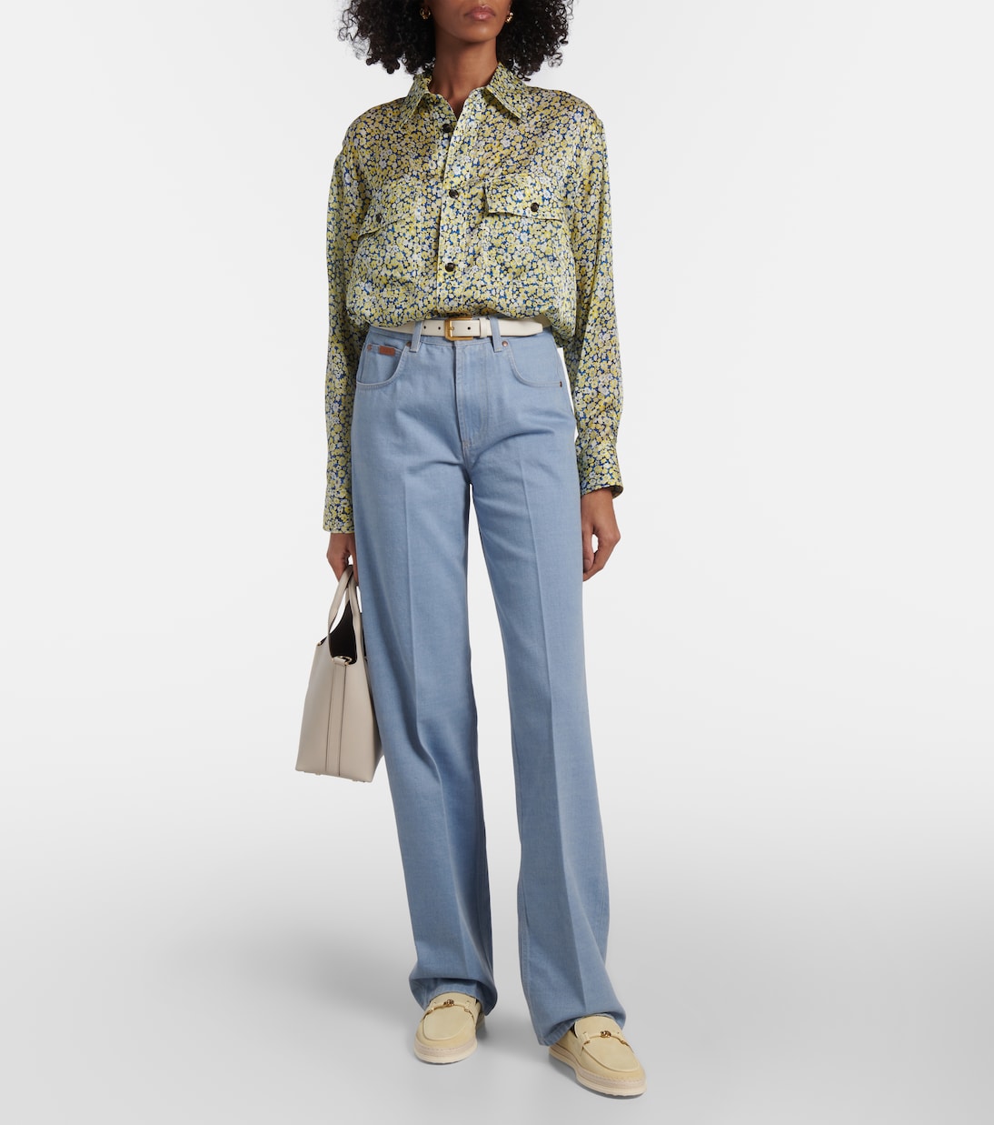 Замшевые туфли для вождения T Ring Tod's, Pastel Yellow — фото 3