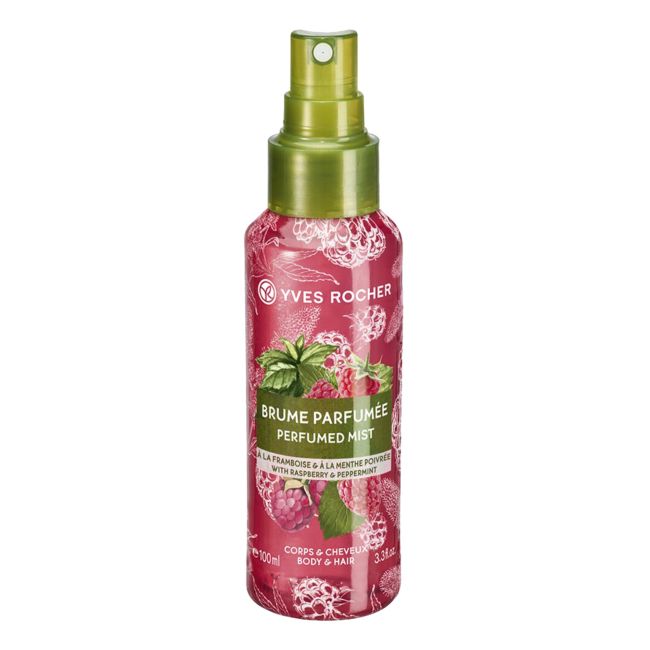 

Спрей для тела и волос с малиной и мятой Yves Rocher, 100 мл