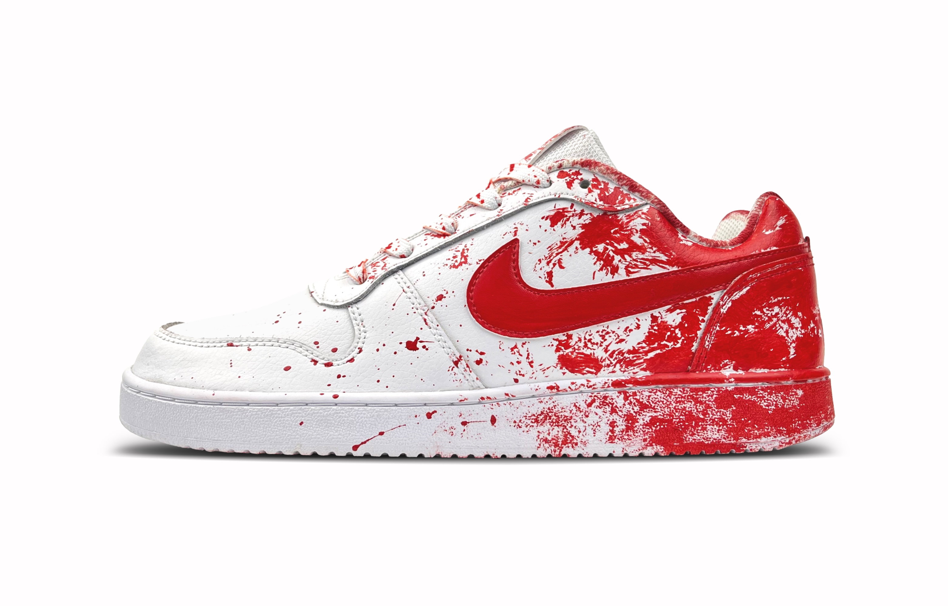 

Nike Кроссовки для скейтбординга EBERNON Low Top, мужские, красные, белые