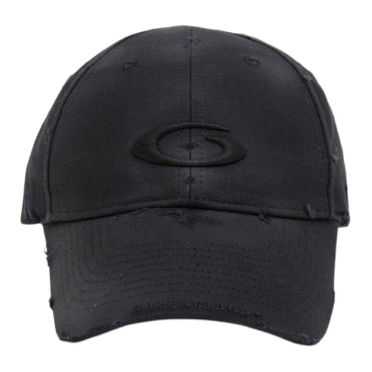 

Balenciaga Кепка с эффектом потертости, Black