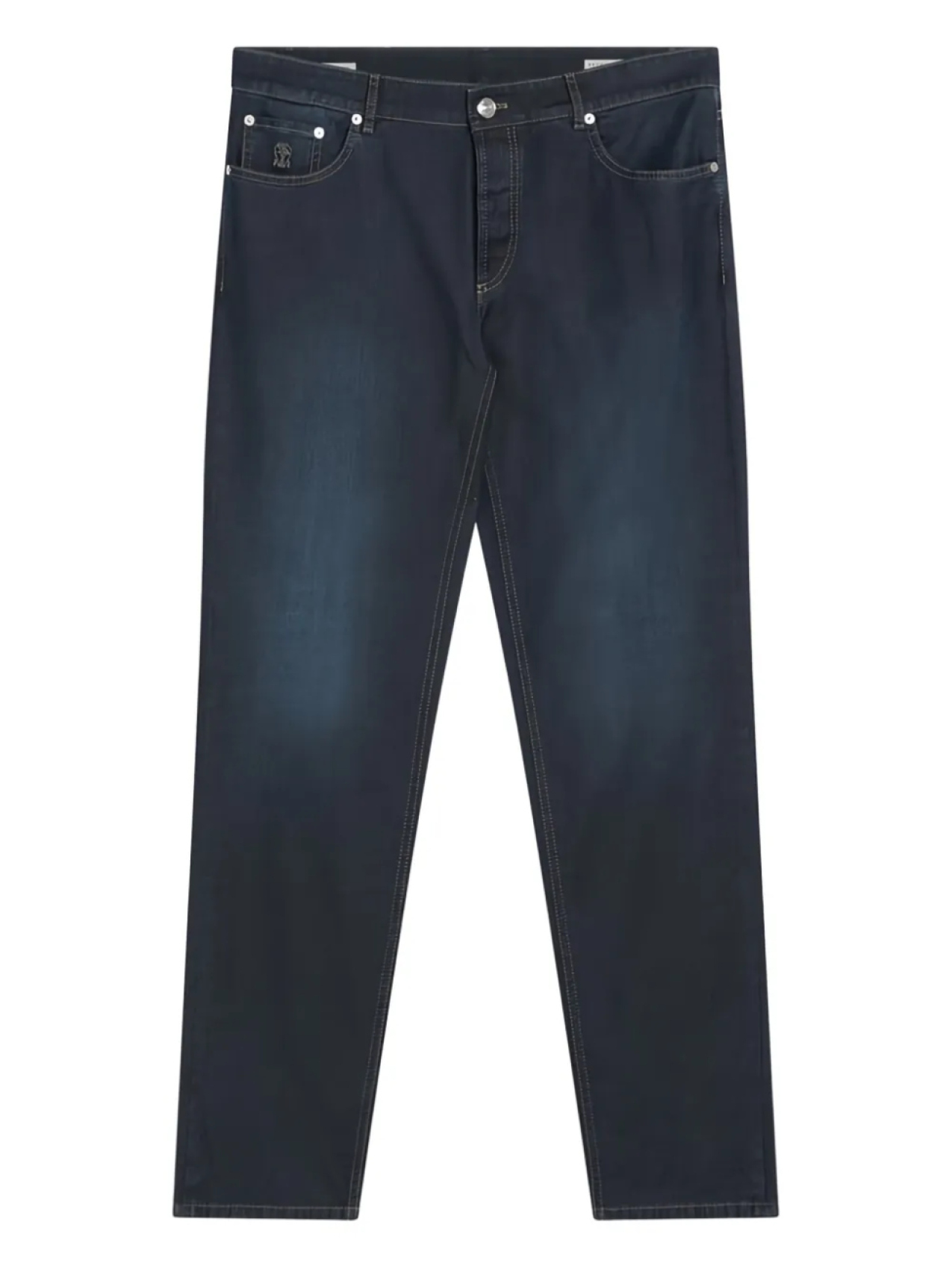 

Прямые джинсы Brunello Cucinelli, синий