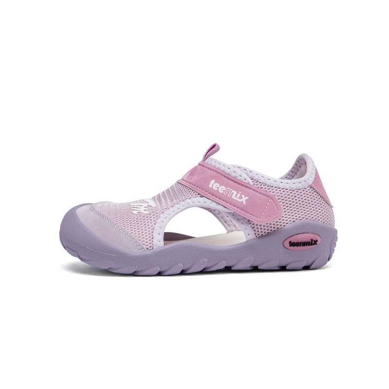 

Коллекция сандалий устойчивые к истиранию низкие детские сандалии Teenmix, лаванда