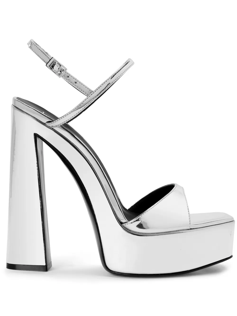 Босоножки Sylvy 145 Giuseppe Zanotti, серебяный