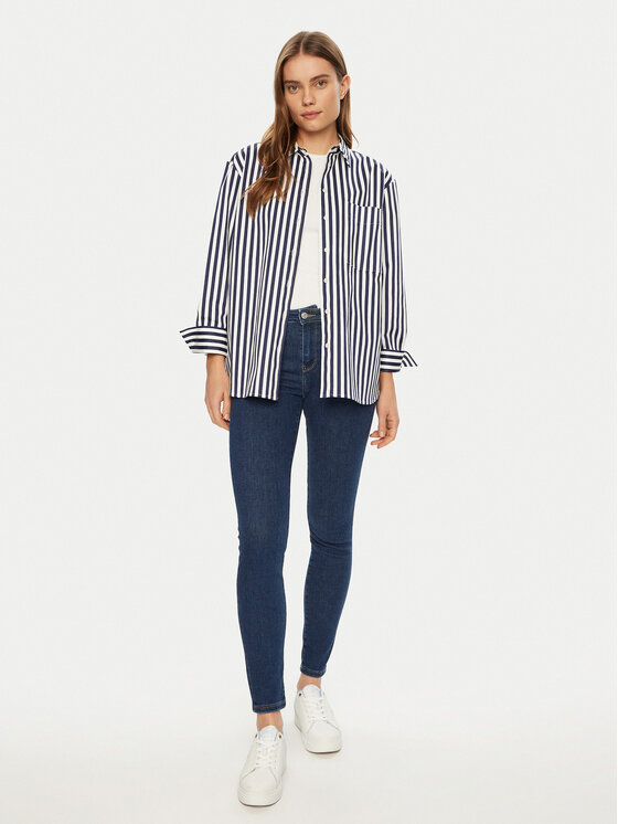 Обтягивающие джинсы Como WW0WW43727 Tommy Hilfiger, синий — фото 2