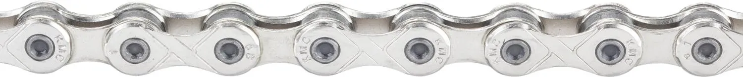 

Электрический велосипед с односкоростной цепью KMC, Silver