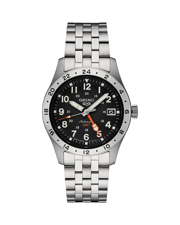 

5 спортивных часов, 39 мм Seiko Watch, серебряный