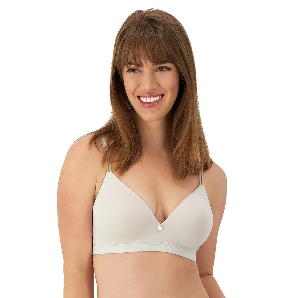 

Maidenform Everyday Luxe Беспроводной трансформируемый бюстгальтер-футболка с бретелями DM2402, цвет Beige Bisque