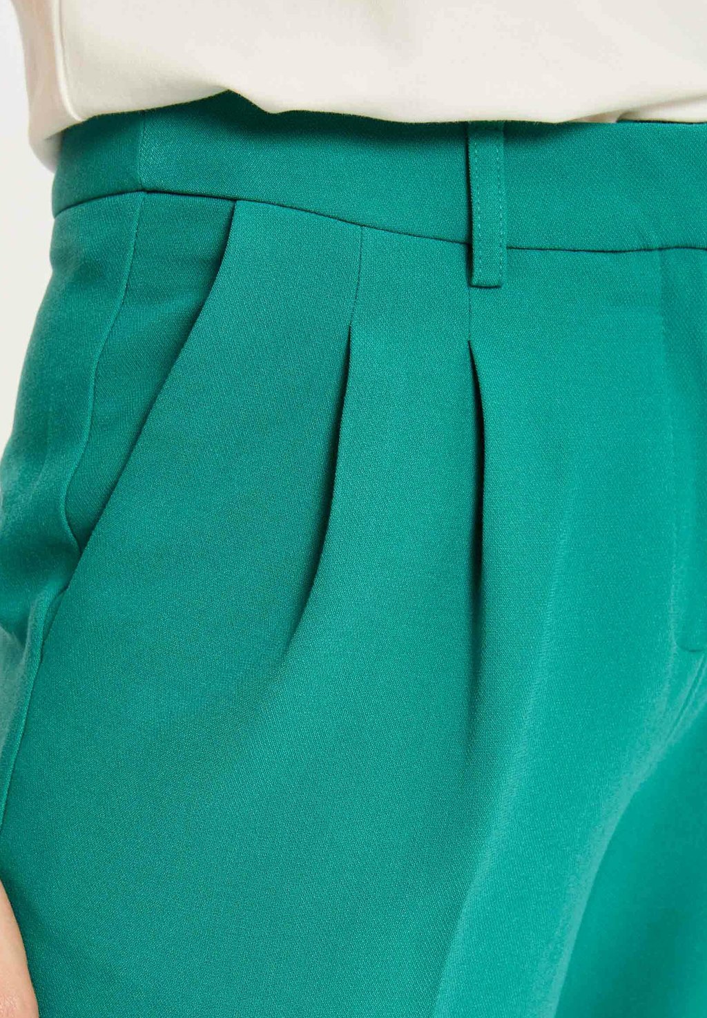 

Брюки WIDE LEG WITH DARTS Morgan, зеленый