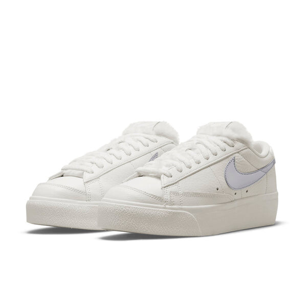 Кроссовки блейзер низкая платформа Nike, белый — фото 3