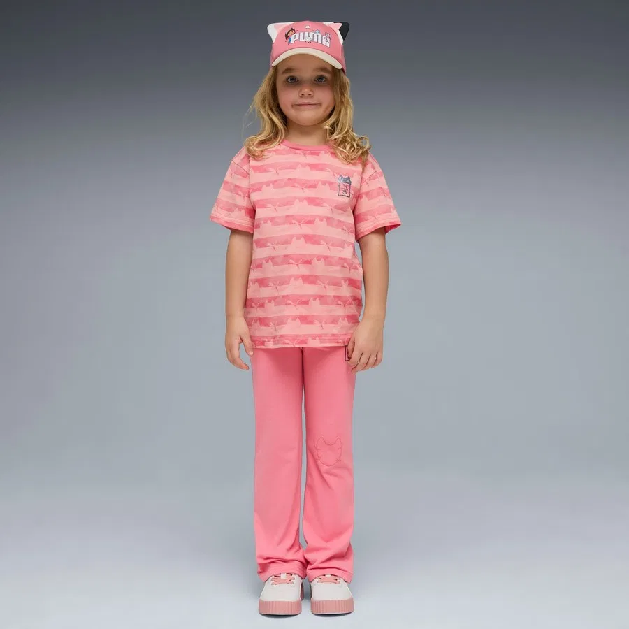 Детская футболка с принтом Puma x Gabbys Dollhouse, Puma, Розовый — фото 3