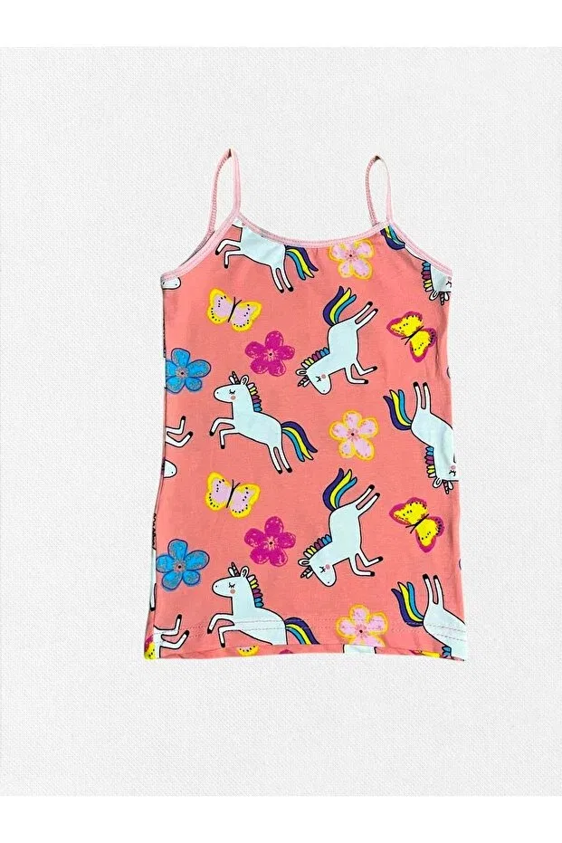 Детский комплект белья для девочек с цветочным принтом Elmas Kids, Pink — фото 3