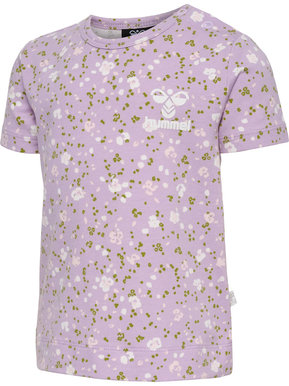 Детская футболка с принтом Hmlglad Hummel, Orchideenpink Bonbonrosa