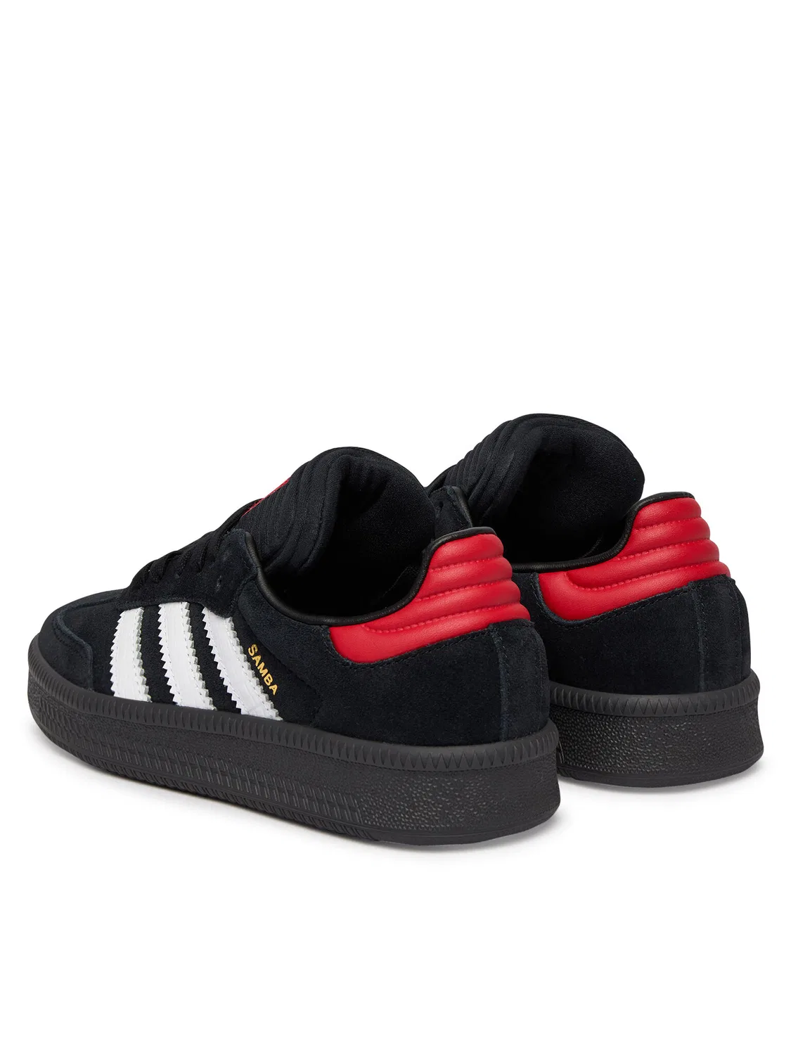 Кроссовки для мальчика Samba Xlg Adidas, черный — фото 3