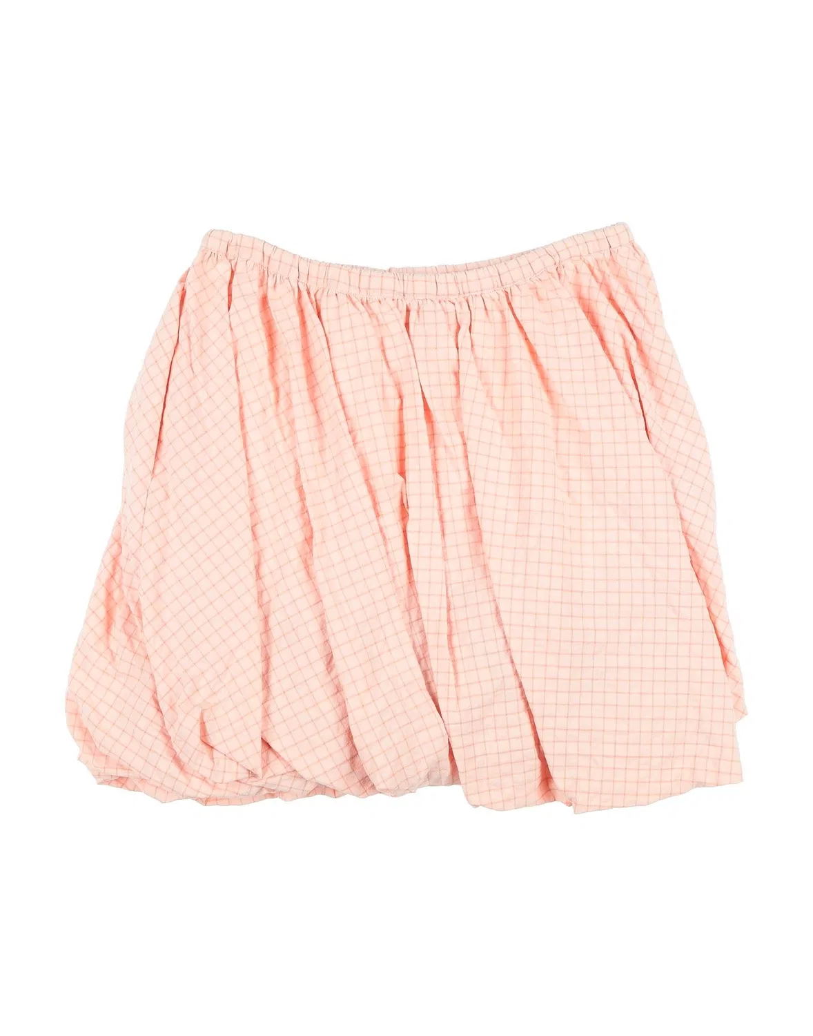 Детская юбка для девочек в клетку Unlabel, Light Pink — фото 2