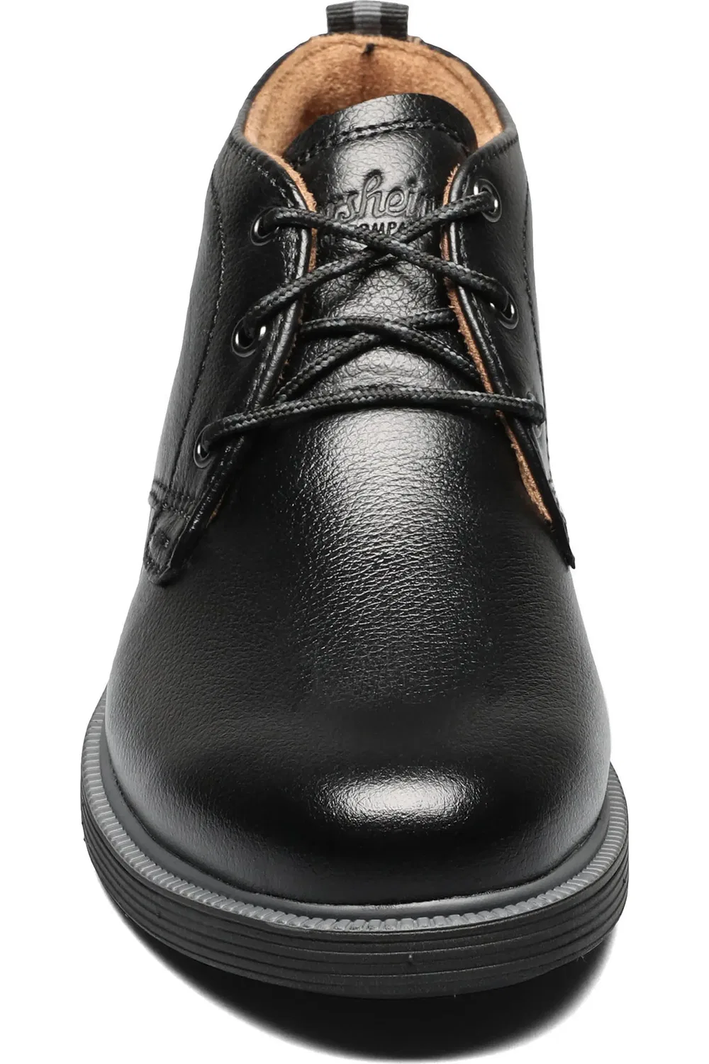 Детские ботинки чакка на шнуровке Supacush Jr Chukka Boot Florsheim, Black Tumble — фото 3